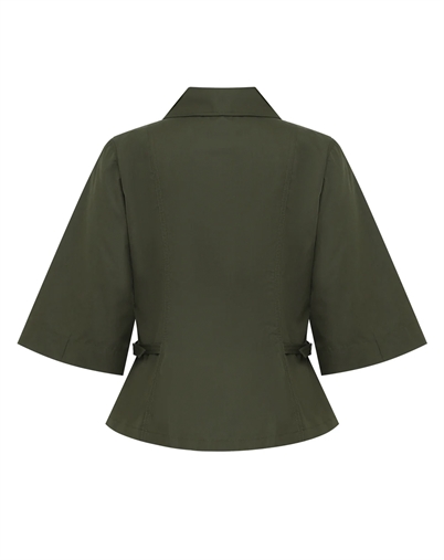 Mbym - Anoul-M Bluse - Dark Olive 